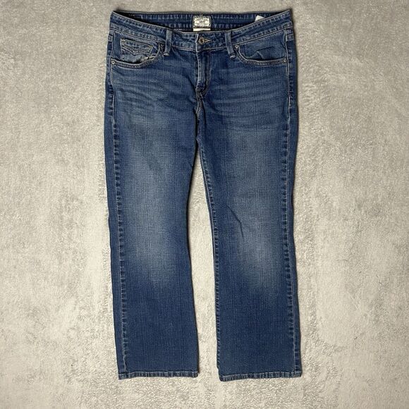 Levi's Denim - Y2K Women’s Levi’s Low Boot Cut 545 Dark Denim Jeans 2000S Western Size 10 ￼￼￼￼